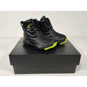 Jordan Drip 23 (TD) Rain Boots Toddler Size 5C Black/Atomic Green CT5799-001 NWB